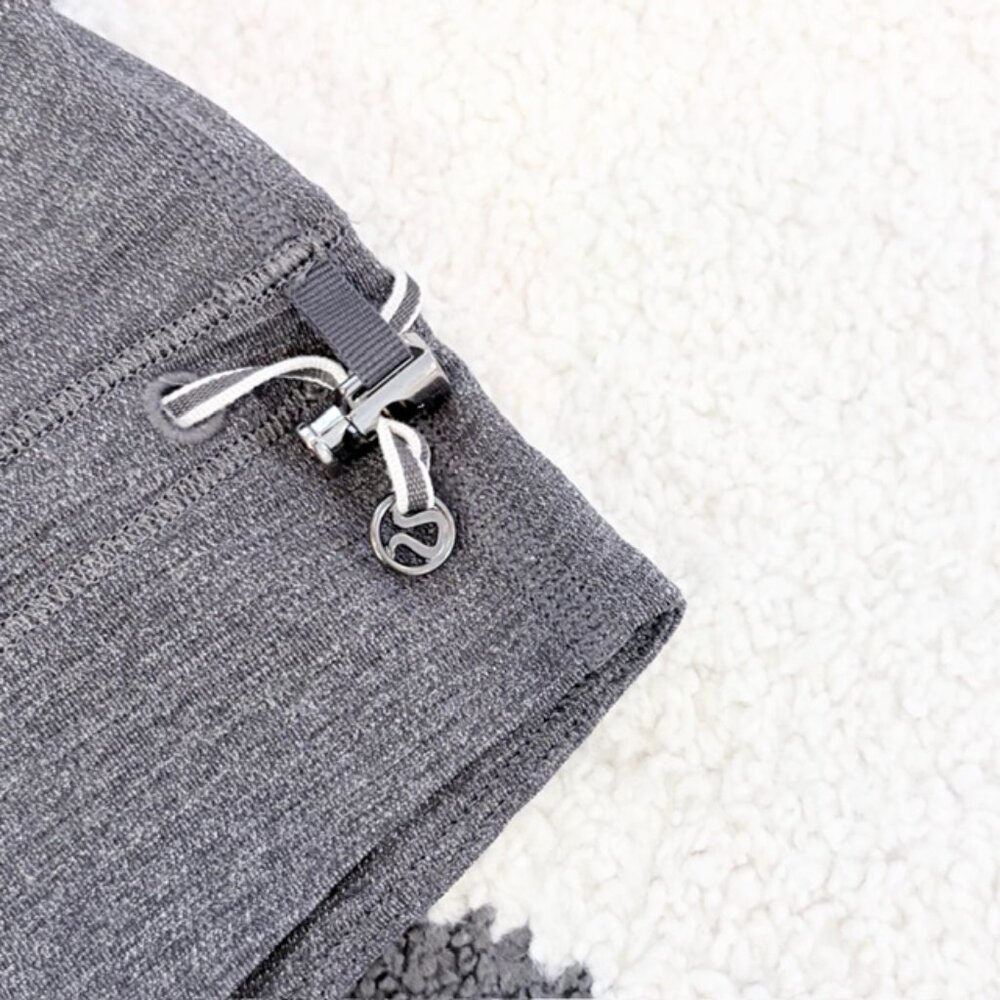 Lululemon XS Rest Less Tank Gray Built In Bra Activewear Running Gym Relaxed Top - Picture 8 of 10